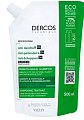 Vichy Dercos (Виши Деркос) шампунь-уход против перхоти для нормальных и жирных волос, сменный блок 500мл