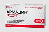 Купить армадин лонг, таблетки с пролонгированным высвобождением, покрытые пленочной оболочкой 375мг, 30 шт в Нижнем Новгороде