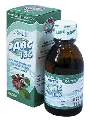 Купить эдас-136 карсат (радиация), капли для приема внутрь гомеопатические, 25мл в Нижнем Новгороде