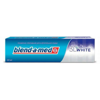 Купить blend-a-med (бленд-а-мед) зубная паста 3d вайт нежная мята 100мл в Нижнем Новгороде