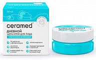 Ceramed (Церамед) цера-крем для лица ультраувлажняющий для сухой чувствительной склонной к раздражению кожи для детей, взрослых 50 мл