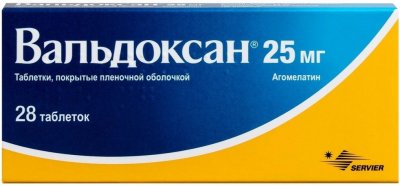 Купить вальдоксан, таблетки, покрытые пленочной оболочкой 25 мг, 28 шт в Нижнем Новгороде