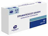 Купить прамипексол канон, таблетки 0.25мг 30шт в Нижнем Новгороде