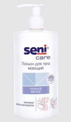 Купить seni care (сени кеа) лосьон для тела моющий для сухой кожи поддерживающий жировой баланс 500 мл в Нижнем Новгороде
