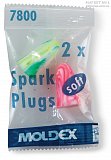 Беруши Moldex (Молдекс) Spark Plugs Soft, 1 пара