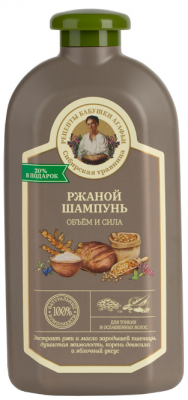 Купить рецепты бабушки агафьи шампунь для тонких, ослабленных волос объем и сила ржаной, 500мл в Нижнем Новгороде