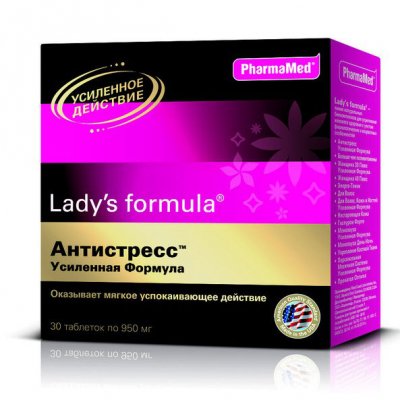 Купить lady's formula (леди-с формула) антистресс усиленная формула, таблетки 30шт бад в Нижнем Новгороде