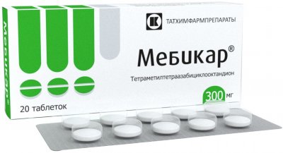 Купить мебикар, таблетки 300мг, 20 шт в Нижнем Новгороде