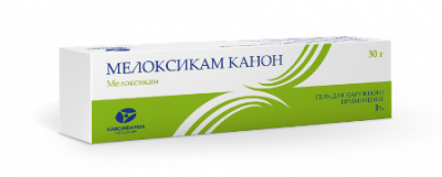 Купить мелоксикам-канон, гель для наружного применения 1%, туба 30г в Нижнем Новгороде