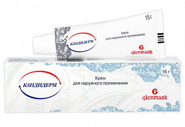 Кандидерм, крем для наружного применения, 15г