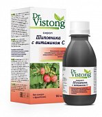 Купить dr. vistong (доктор вистонг) сироп шиповника с витамином с без сахара с фруктозой, 150мл в Нижнем Новгороде