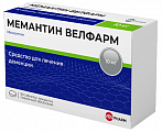 Купить мемантин велфарм, таблетки, покрытые пленочной оболочкой 10мг, 90 шт в Нижнем Новгороде