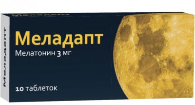 Купить меладапт, таблетки, покрытые пленочной оболочкой 3мг, 10 шт в Нижнем Новгороде