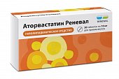Купить аторвастатин-реневал, таблетки, покрытые пленочной оболочкой 10мг, 30 шт в Нижнем Новгороде