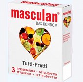 Купить masculan (маскулан) презервативы с ароматом тутти-фрутти tutti-frutti, 3 шт в Нижнем Новгороде