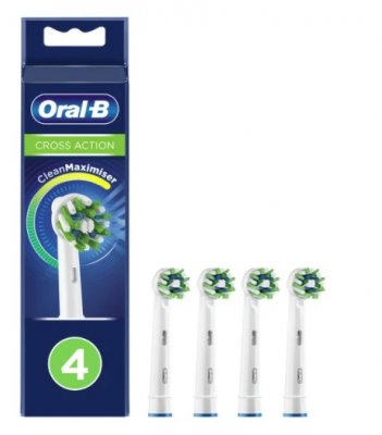 Купить oral-b (орал-би) насадка для электрической зубной щетки crossaction eb50brb цвет черный, 4 шт в Нижнем Новгороде