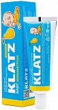 Клатц (Klatz) зубная паста для детей 0-4лет Большая груша без фтора, 40мл