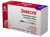 Купить эниксум, раствор для инъекций 6000 анти-ха ме шприцы 0,6мл, 5шт в Нижнем Новгороде