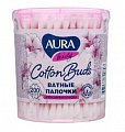 Aura (Аура) ватные палочки стакан 200шт
