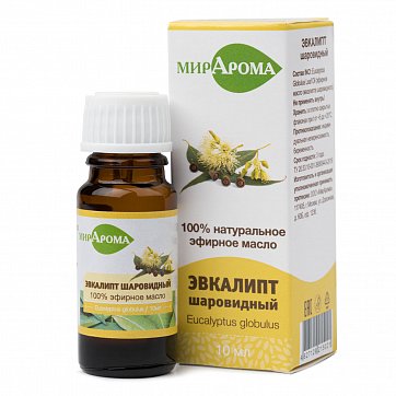 Мирарома масло эфирное Эвкалипт, 10мл