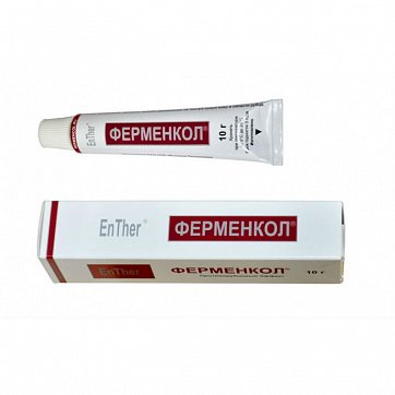 Ферменкол, гель для наружного применения, 10г Ферменкол, гель для наружного применения, 10г