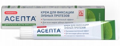 Купить асепта крем для фиксации зубных протезов мятный 40мл в Нижнем Новгороде