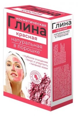 Купить глина красная, косметическая, 100г в Нижнем Новгороде