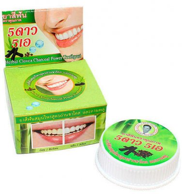 Купить 5 star cosmetic (5 стар косметик) зубная паста травяная с углем бамбука, 25г в Нижнем Новгороде
