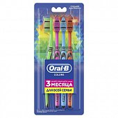 Купить oral-b (орал-би) зубная щетка color collection мануальная средней жесткости 4 шт в Нижнем Новгороде