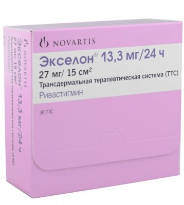 Купить экселон, трансдермальная терапевтическая система 13,3мг/24ч, пакеты 30 шт в Нижнем Новгороде