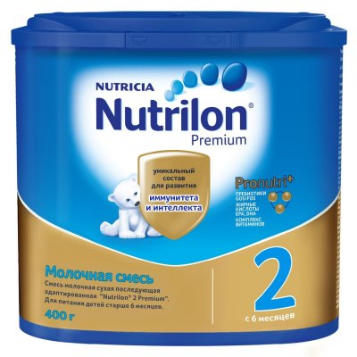 Купить nutrilon premium 2 (нутрилон) сухая смесь детская с 6 месяцев, 400г в Нижнем Новгороде