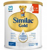 Купить симилак (similac) gold 4 детское молочко с 18 месяцев, 400г в Нижнем Новгороде