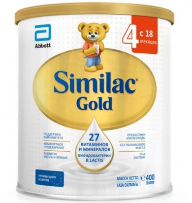 Купить симилак (similac) 4 gold сухое молочко напиток детский молочный 400г в Нижнем Новгороде