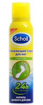 Купить шолл спрей д/ног fresh step, 150мл (scholl consumer products ltd, польша) в Нижнем Новгороде