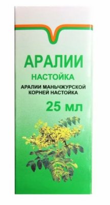 Купить аралии настойка, флакон 25мл в Нижнем Новгороде