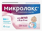 Купить микролакс, раствор для ректального введения, микроклизмы 5мл, 4 шт (для детей с 0 лет) в Нижнем Новгороде