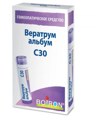Купить вератрум альбум с30, гомеопатический монокомпонентный препарат растительного происхождения, гранулы гомеопатические 4 гр  в Нижнем Новгороде