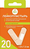 Купить лейкопластырь бутив бактерицидный на нетканой основе гипоаллергенный, 19х72мм 20шт в Нижнем Новгороде