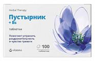 Купить пустырник+витамин в6 витатека, таблетки массой 120мг 100шт бад в Нижнем Новгороде