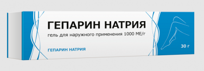 Купить гепарин, гель для наружного применения 1000ме/г, 30г в Нижнем Новгороде