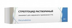 Купить стрептоцид, линимент для наружного применения 5%, 30г в Нижнем Новгороде