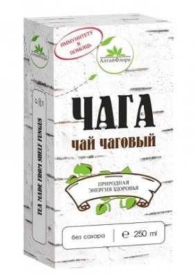 Купить чага, концентрированный чаговый чай алтайфлора, флакон 250 мл бад в Нижнем Новгороде