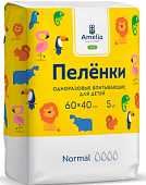 Купить амелия пеленки впитывающие для детей 60х40см 5 шт в Нижнем Новгороде