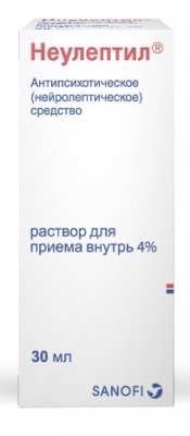 Купить неулептил, раствор для приема внутрь 4%, флакон-капельница 30мл в Нижнем Новгороде