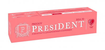 Купить президент (president) профи зубная паста preggy для беременных, кормящих, 50мл в Нижнем Новгороде
