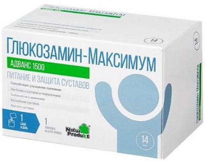 Купить глюкозамин максимум адванс 1500, саше 14шт бад в Нижнем Новгороде