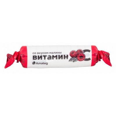 Купить витамин с+сахар, тбл малина №10 крутка_бад (аматег одо, беларусь) в Нижнем Новгороде