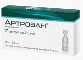 Купить артрозан, раствор для внутримышечного введения 6мг/мл, ампула 2,5мл 10шт в Нижнем Новгороде