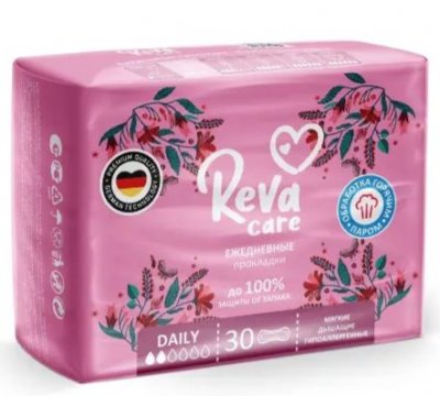 Купить reva care daily (рева кеа дейли) прокладки без запаха ежедневные 30 шт. в Нижнем Новгороде