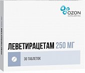 Купить леветирацетам, таблетки, покрытые пленочной оболочкой 250мг, 30 шт в Нижнем Новгороде